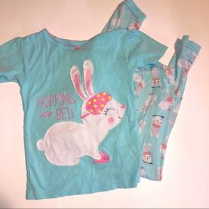 Carter’s Girl’s Bunny Pajama Set